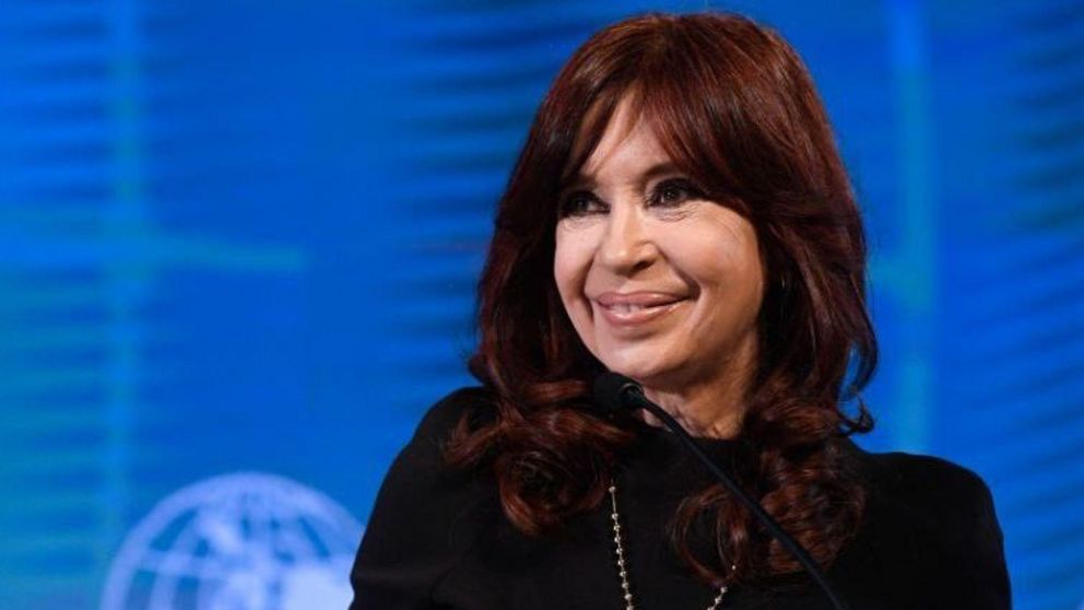La vicepresidenta Cristina Fern�ndez de Kirchner hablar� esta tarde en Chaco (Archivo).