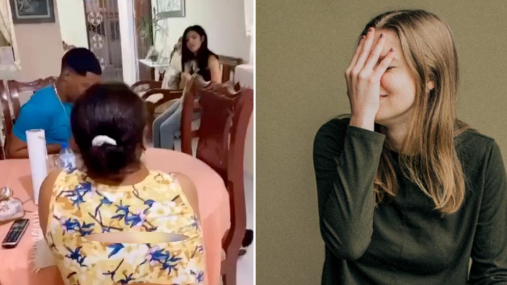 El juguete erótico en el comedor de la casa de se volvió viral en Instagram.