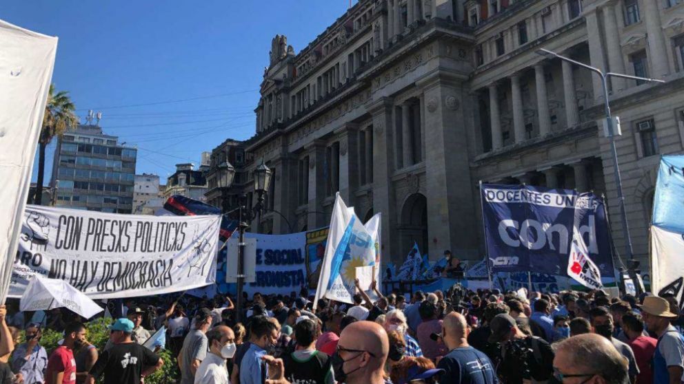 La protesta tendrá lugar frente al Palacio de Tribunales.