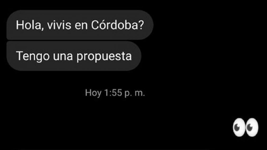 Un estudiante de medicina le escribió para hacer un trío pero ella aprovechó para burlarse en su cuenta de Twitter.