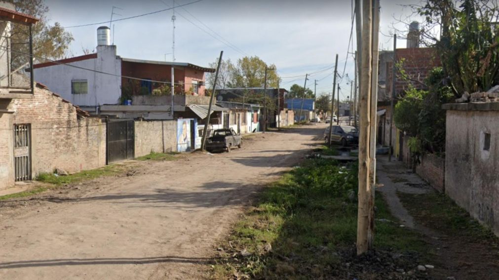 En esta cuadra asesinaron a tiros a Lautaro Martín Gutiérrez, de 21 años.