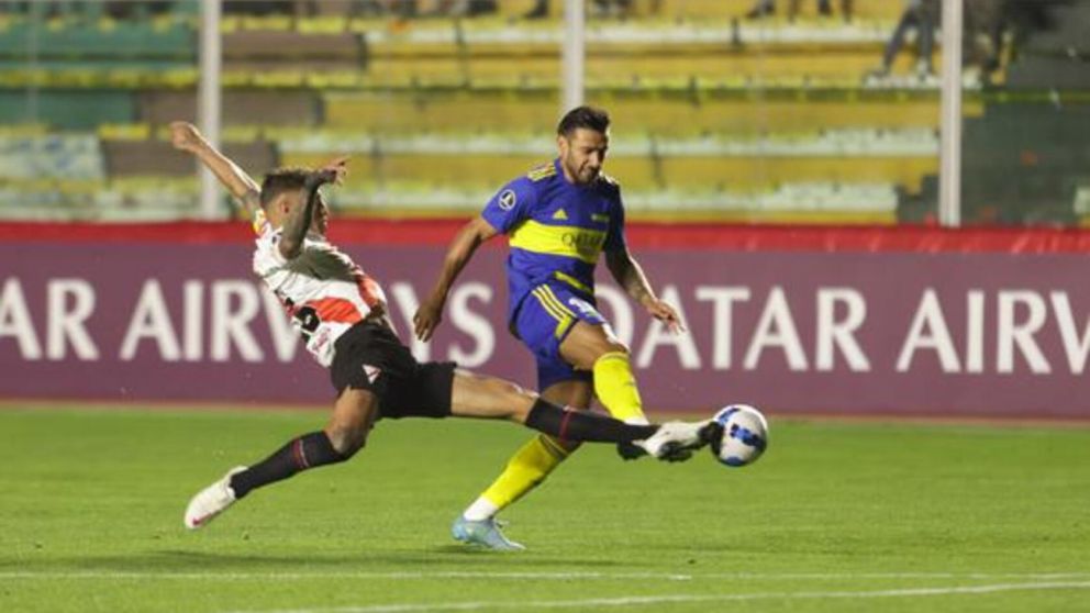 Acusan a Boca de haberles hecho regalos a los árbitros antes del partido contra Always Ready (imagen Conmebol).