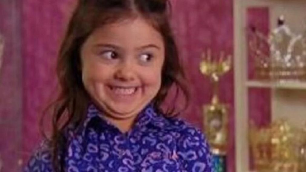 El meme nació de la participación de Kailia en el reality show "Toddlers & Tiaras".