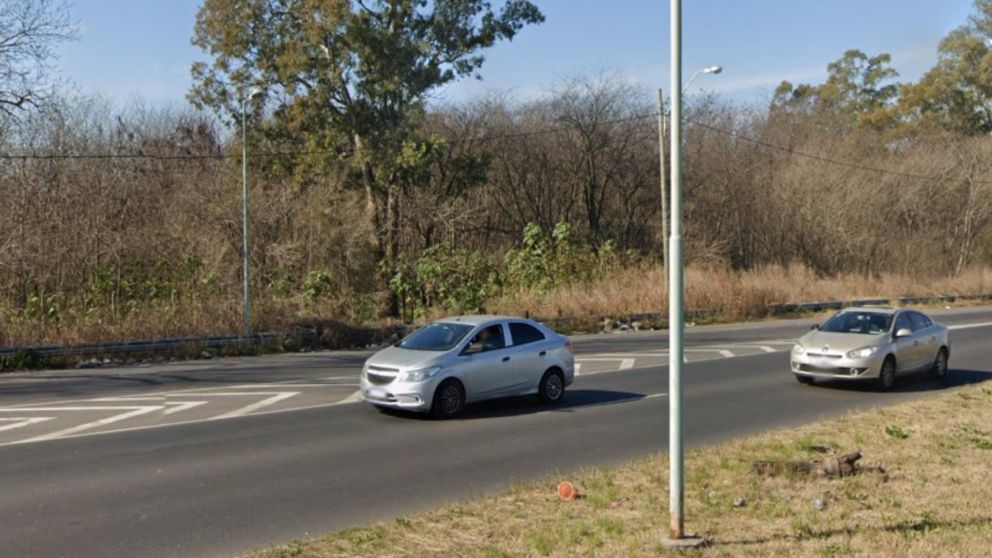Acá, en esta zona, fue localizado el cuerpo calcinado del individuo de 27 años.