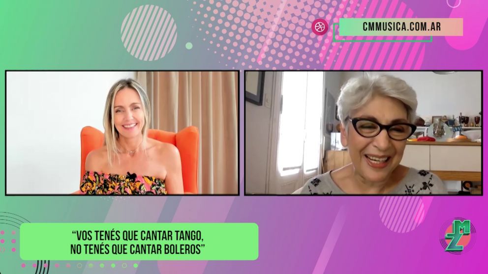 ¡MARÍA FIORENTINO EN MODO ZOOM!
