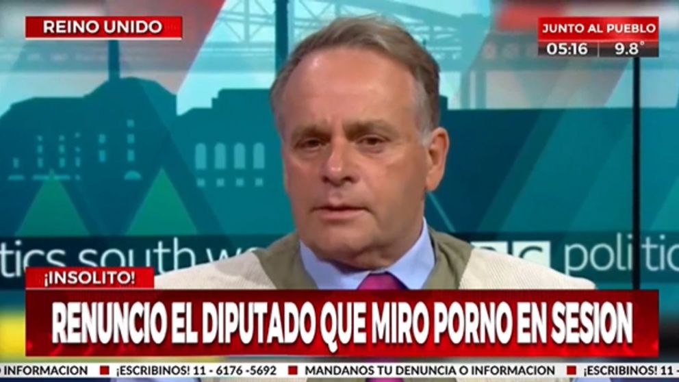 El diputado renunció a su cargo este sábado. (Crónica HD).
