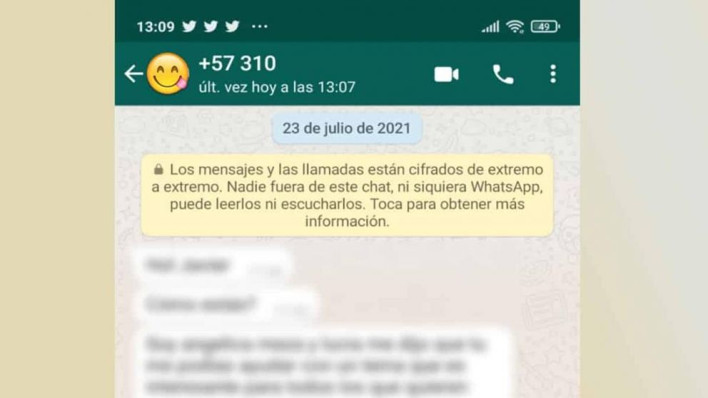 Ahora es posible ver la última hora de conexión de un contacto que la tenga oculta.