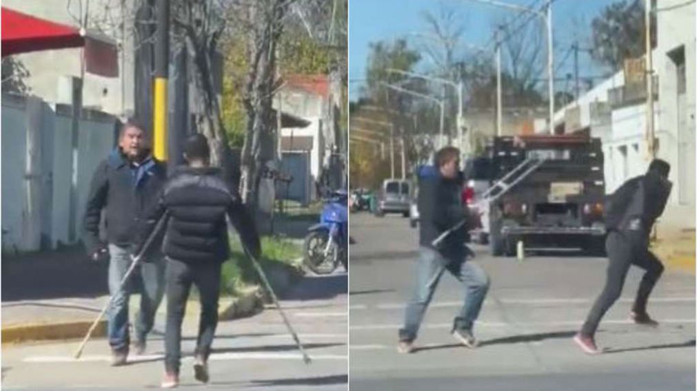 El escandaloso hecho generó un gran revuelo en las calles de Pergamino.