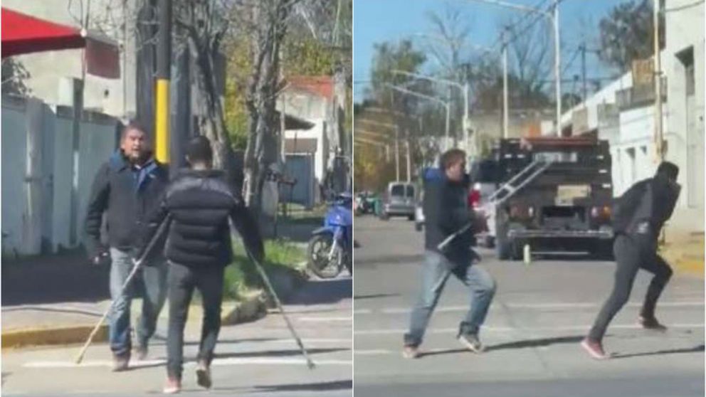 El escandaloso hecho generó un gran revuelo en las calles de Pergamino.