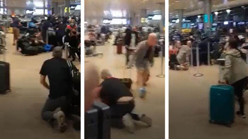 Explosivo sin detonar sembr� p�nico en aeropuerto de Tel Aviv: era un recuerdo comprado por turistas .