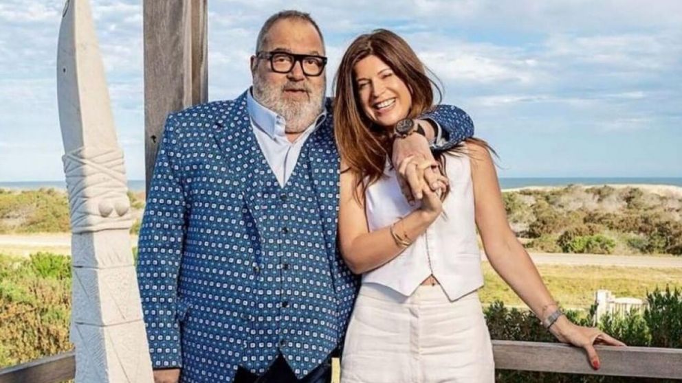 Jorge Lanata se casó días atrás con la abogada Elba Marcovecchio (Archivo).