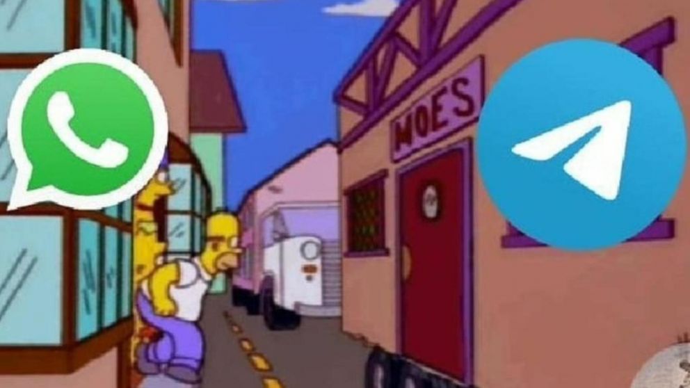 Los internautas inundaron Twitter con memes sobre la caída de WhatsApp.