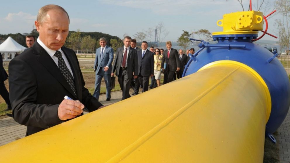 El presidente de Rusia, Vladímir Putin, tomó la decisión de dejar sin gas ruso a los países considerados "inamistosos".