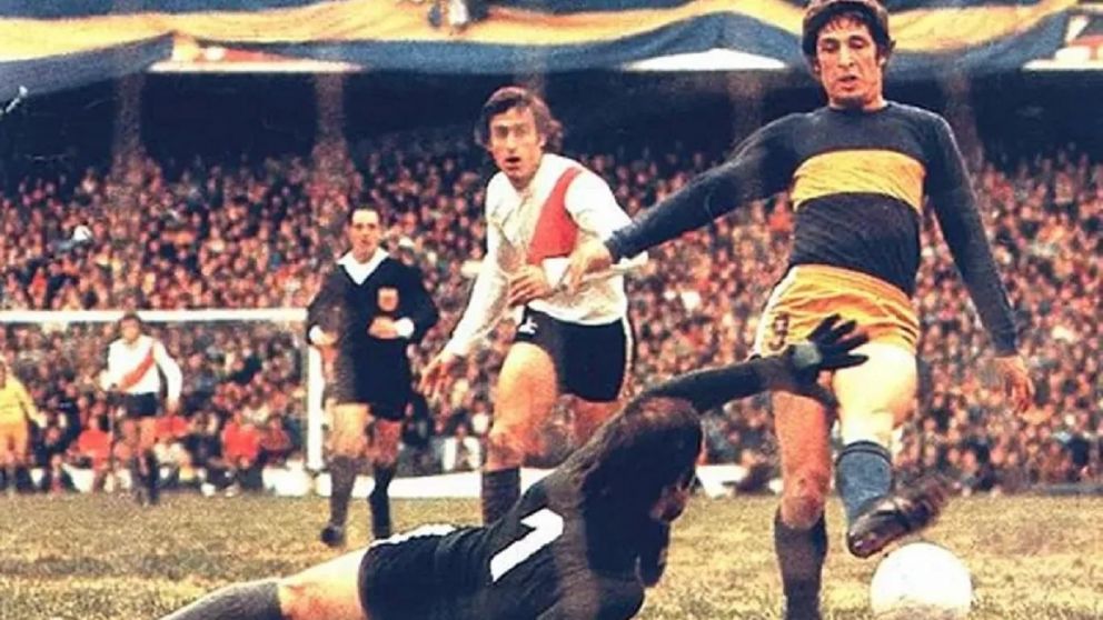 El delantero García Cambón debutó en Boca con cuatro goles ante River (Imagen de archivo).