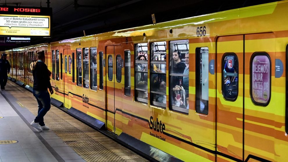 El subte se verá afectado por una nueva medida de fuerza (Archivo Crónica).