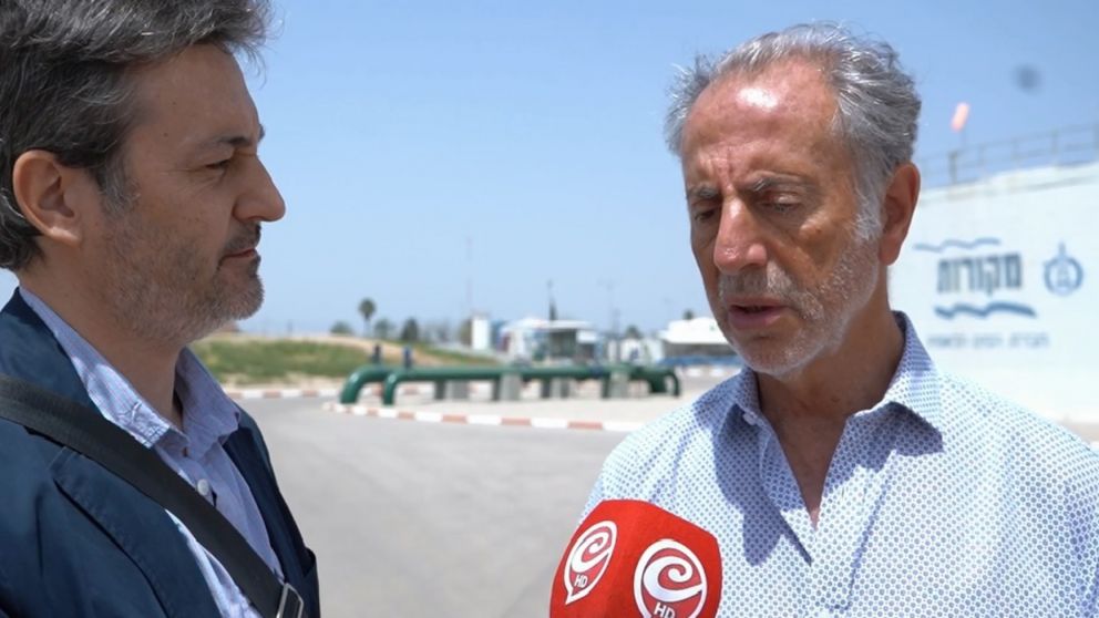 Un enviado del Grupo Crónica entrevistó a Jorge Neme en Israel (Captura de pantalla).