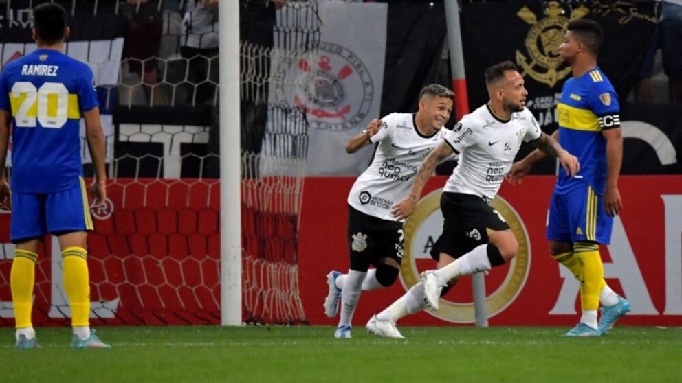 Boca sufrió una dura derrota en Brasil por Copa Libertadores y llovieron los memes (imagen AFP).