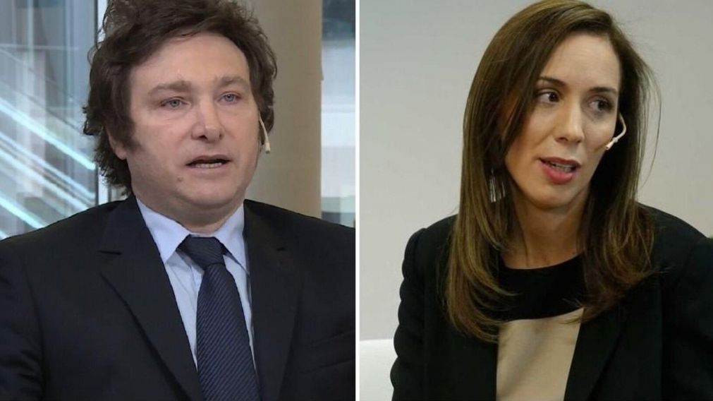 Javier Milei y María Eugenia Vidal se sacan chispas por Twitter.