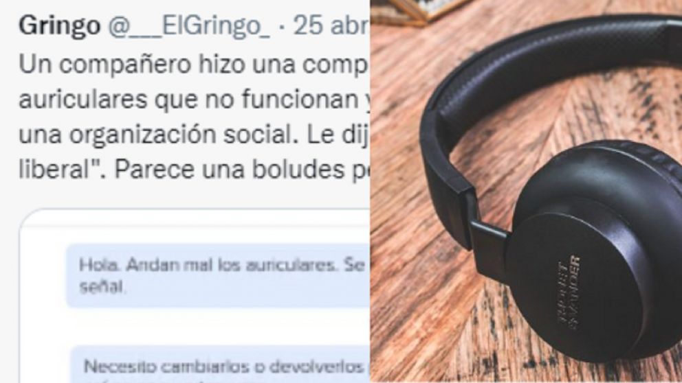 El vendedor no quería reembolsarle el producto porque tienen distintas ideologías políticas.