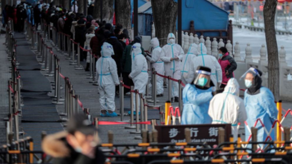 China está atravesando un rebrote de Covid-19.