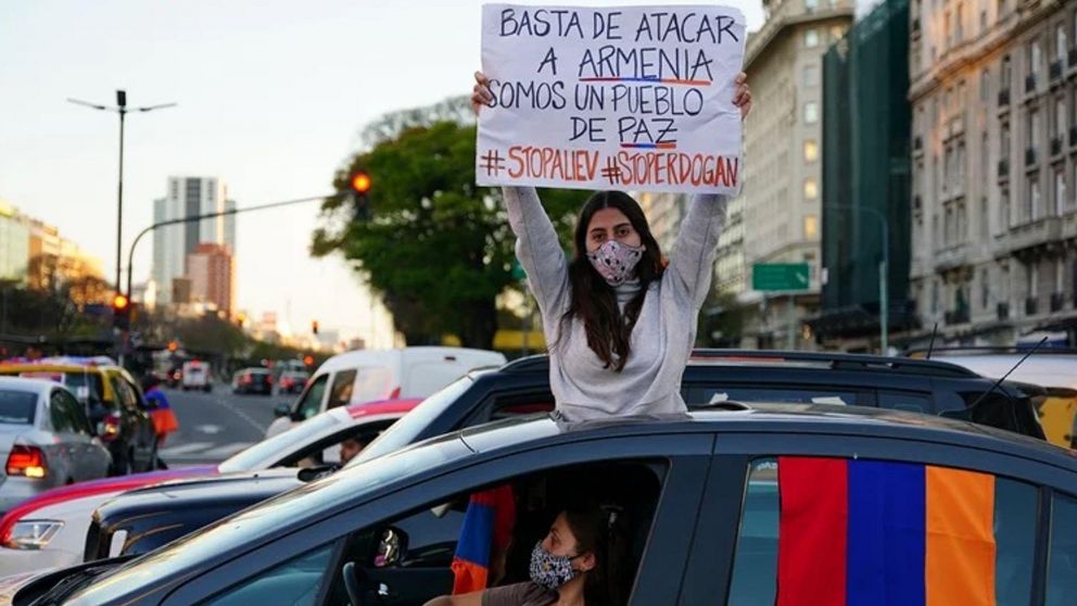 La comunidad armenia en Argentina realizará este domingo una marcha en la Ciudad de Buenos Aires (Archivo).