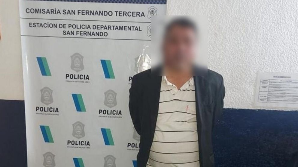 Este es el ex convicto que fue apresado por los uniformados.