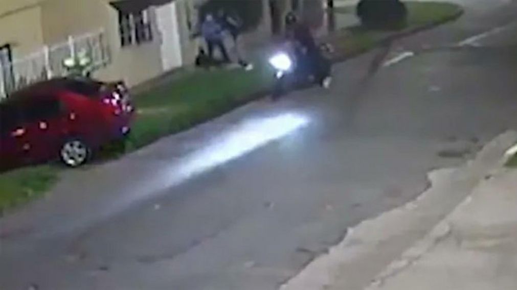 Ocurrió en la localidad bonaerense de El Palomar, este martes por la madrugada (Captura de pantalla).
