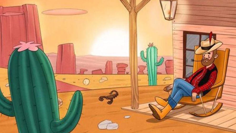 En el siguiente reto viral deberá encontrar en menos de 7 segundos a la serpiente escondida en la imagen.