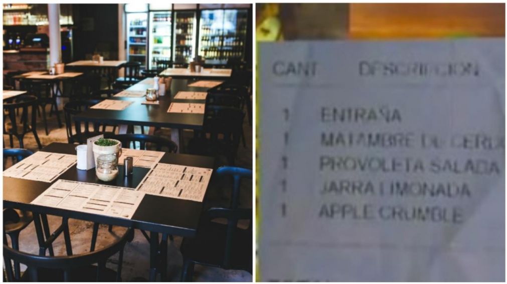 Una pareja tuvo que pagar una exorbitante suma por almorzar en un restaurante y el ticket se volvió viral.