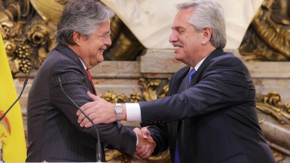 Alberto Fern�ndez y Guillermo Lasso coincidieron en la necesidad de "unir a Am�rica latina".