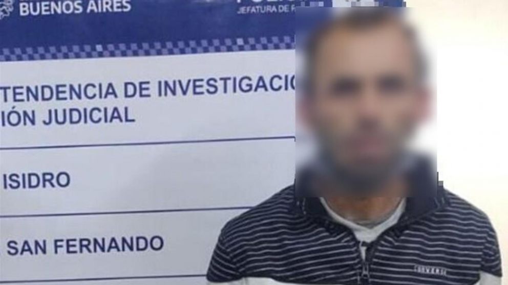 Este es el sujeto que fue capturado en San Isidro por los investigadores policiales.