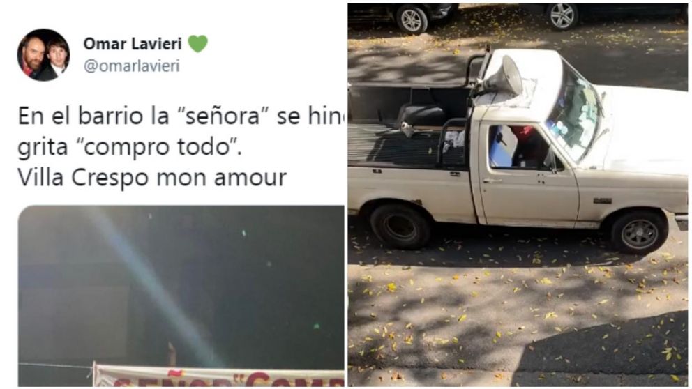 Un usuario de Twitter compartió el gracioso cartel que le dedicó una vecina al comprador de muebles y electrodomésticos "viejos y usados", y se volvió viral.