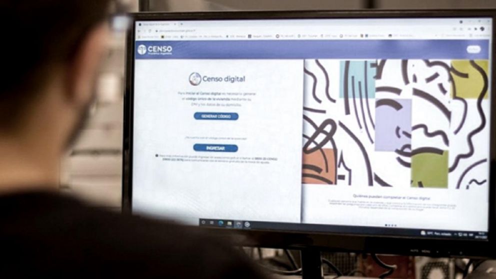 El Censo Digital 2022 estará habilitado hasta el lunes 18 de mayo (Télam).