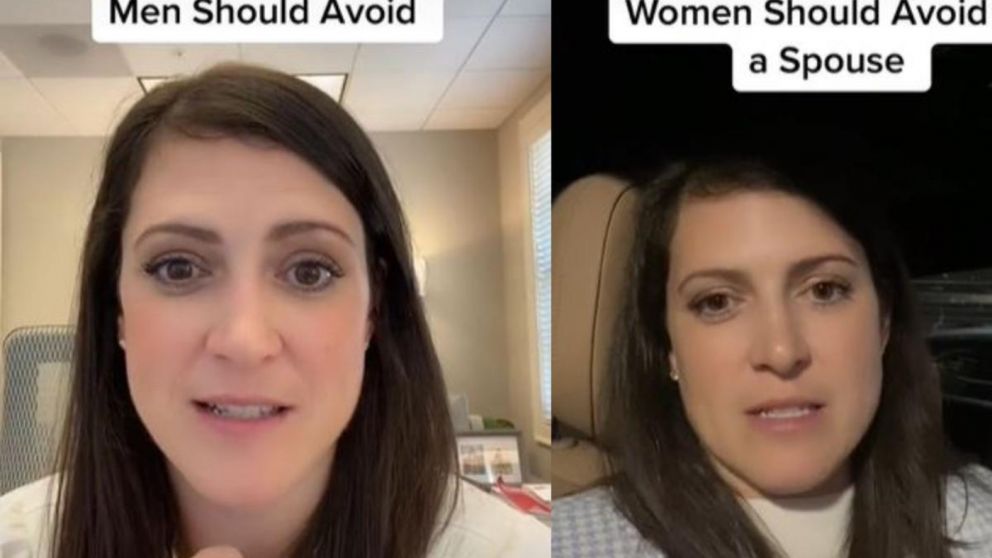 “Si miran estas profesiones ¿Qué tienen en común? Son dioses en lo que hacen ¿Verdad?", aseguró la experta en divorcios.