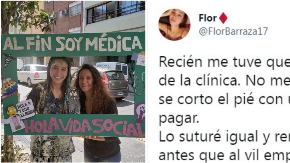 La joven médica ayudó al paciente y debió renunciar.