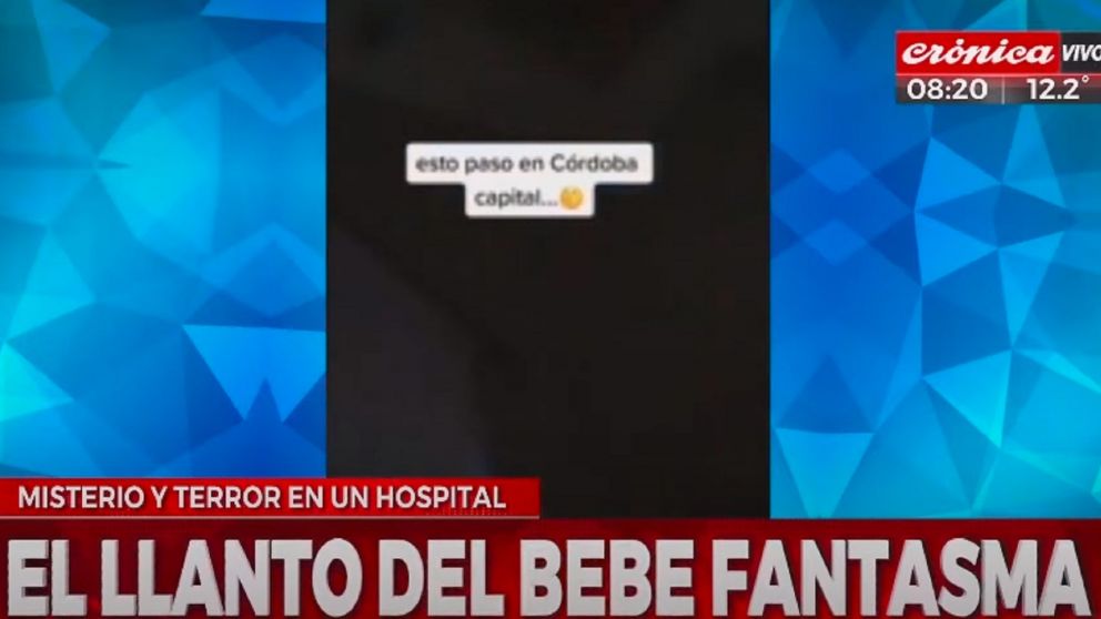 El llanto del bebé fantasma que conmociona a Córdoba.