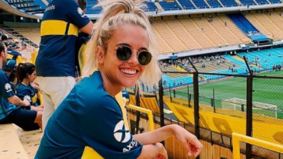 Sol Scheckler tiene 25 años, es fanática de Boca y estudió licenciatura en Comunicación (Instagram).