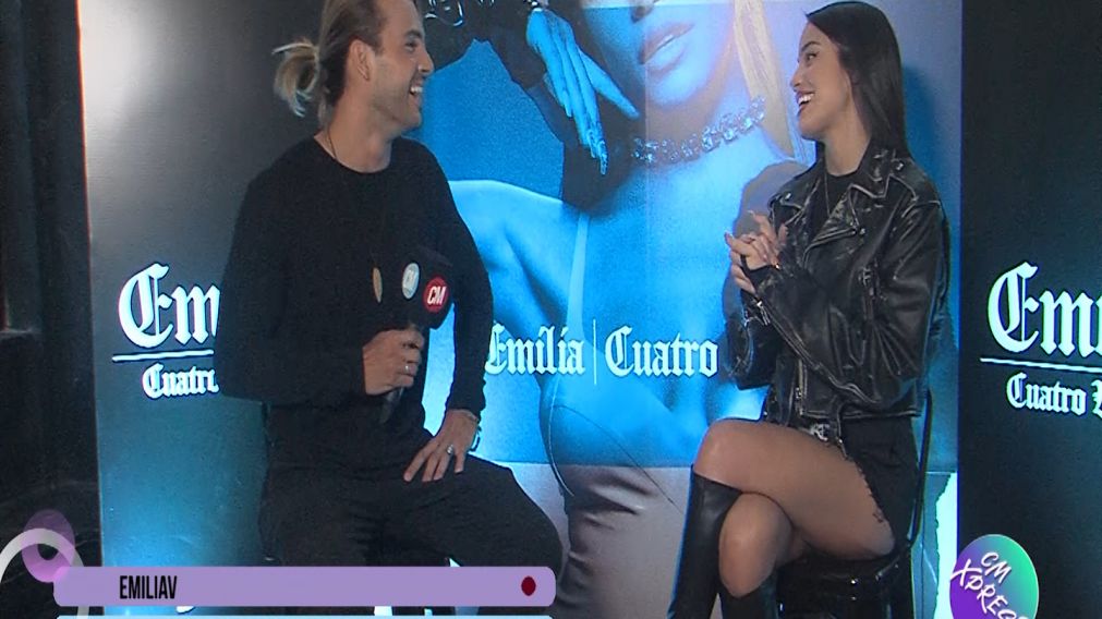 ¡Emilia presentó "Cuatro Veinte"!