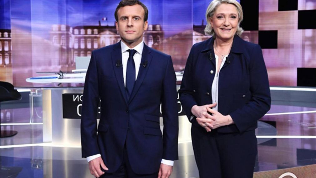 Macron y Le Pen pasan a la segunda vuelta de las elecciones presidenciales en Francia.