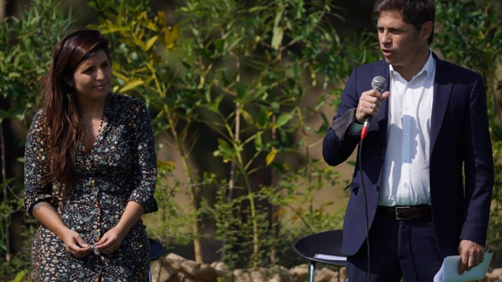 Axel Kicillof y Daniela Vilar presentaron el plan de gestión del Ministerio de Ambiente 2022, junto a Máximo Kirchner, Martín Insaurralde y Juan Cabandié.