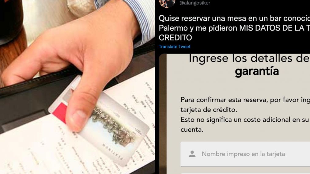 El tuit acerca del "cobro extra" de la reserva gener� un gran revuelo.