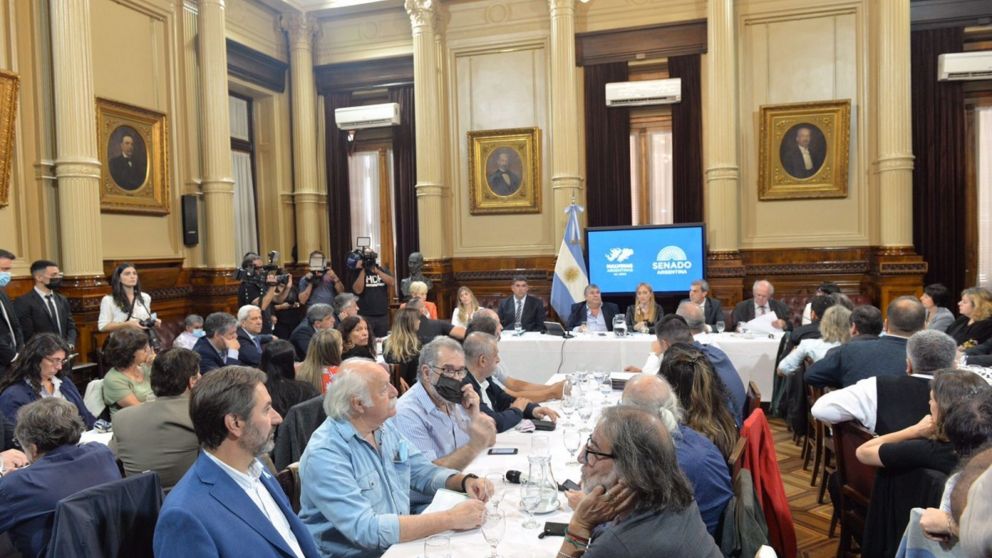 Representantes sindicales se informaron sobre el proyecto para pagarle al FMI con dólares fugados.