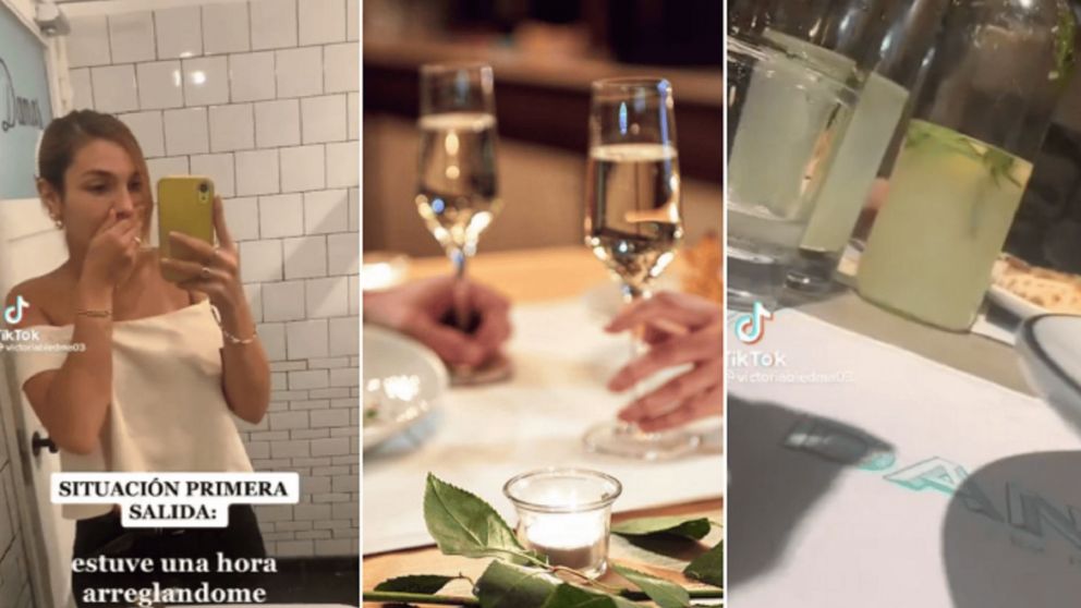 Comparti� los looks que vistieron para una cita y gener� una enorme pol�mica en las redes sociales. (Captura de video)