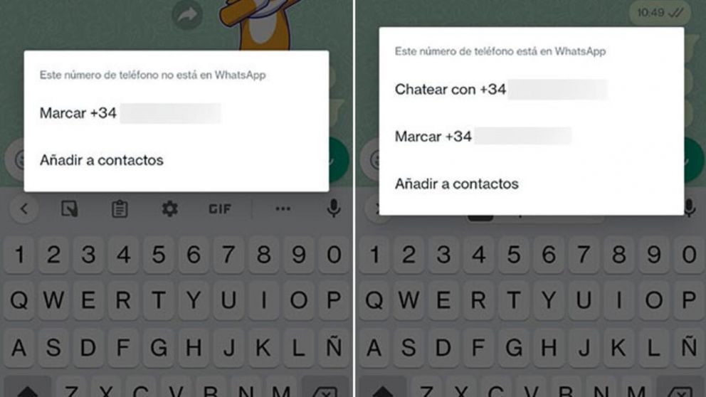WhatsApp comenzó a probar un nuevo menú de gestión de contactos.