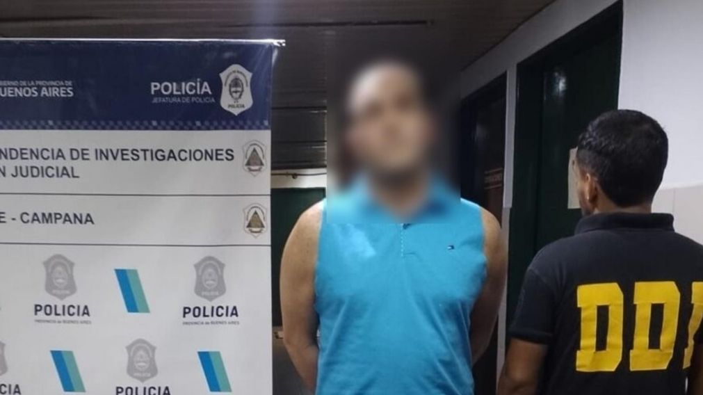 Este es el taxi boy que fue arrestado por los investigadores policiales.