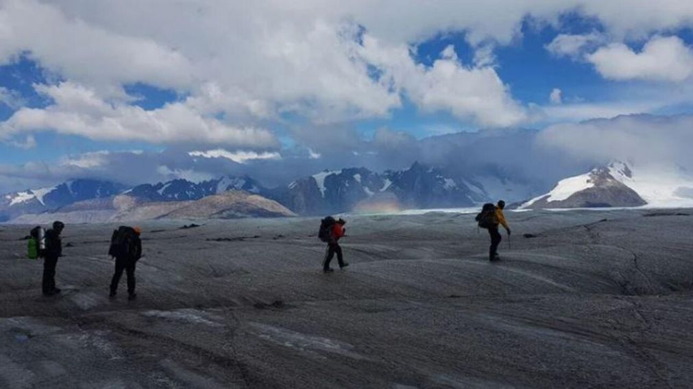 La búsqueda se centró en la zona del Glaciar Perito Moreno.