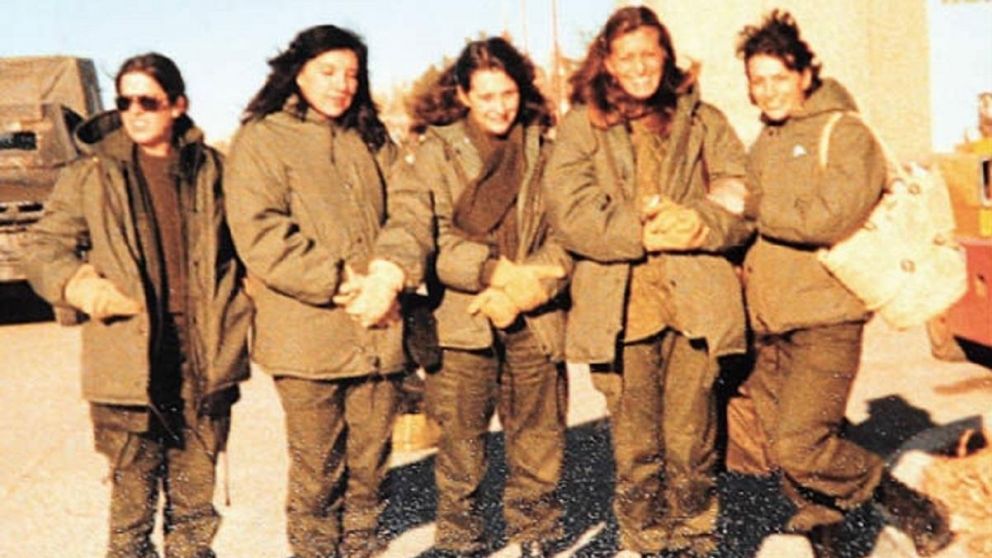 Enfermeras en Malvinas.