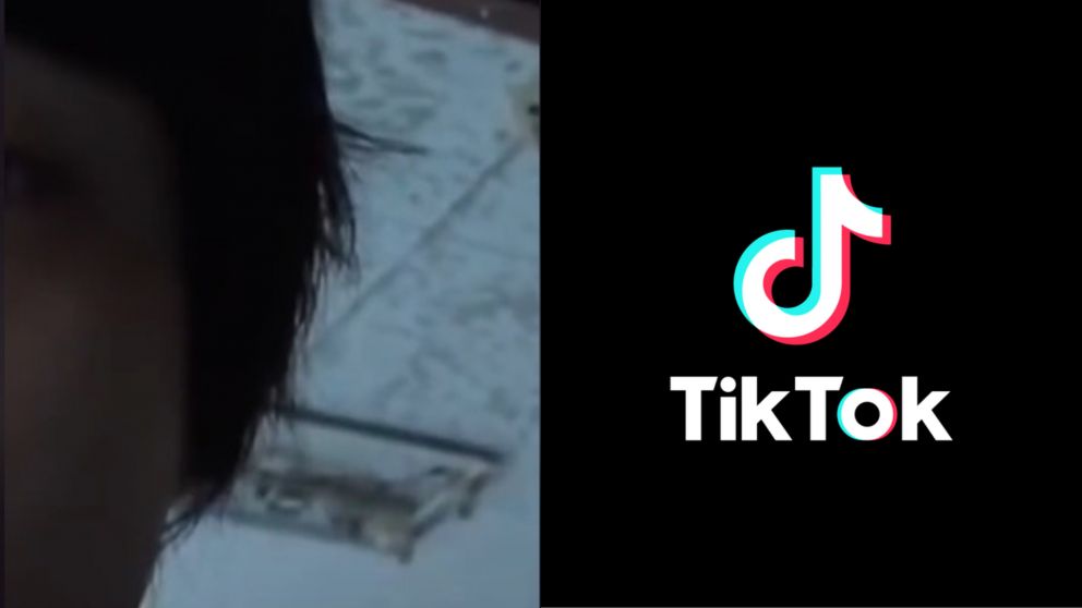 Un joven de TikTok se asusta al ver que alguien se aparece en una de las habitaciones de la casa.