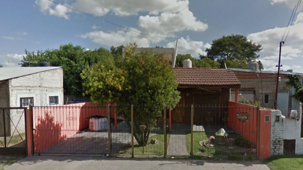 La vivienda en la que habr�an ocurrido los abusos sexuales. 