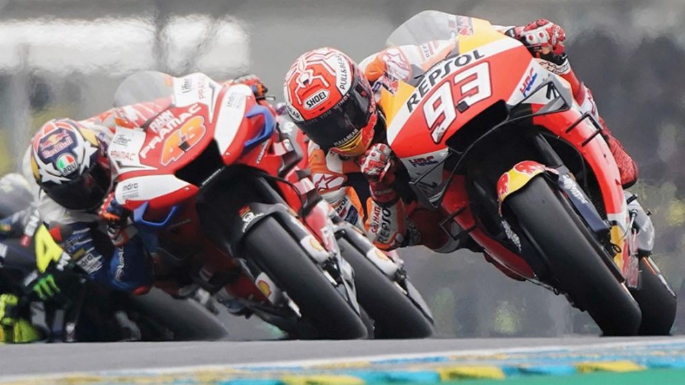 El Gran Premio de Argentina de MotoGP se correr� el domingo, mientras que el d�a anterior se llevar�n a cabo los entrenamientos libres (Foto T�lam).